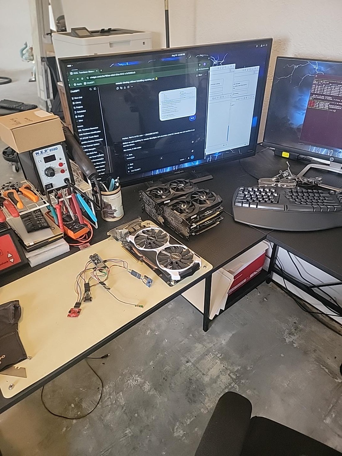 IIC electronics development workbench