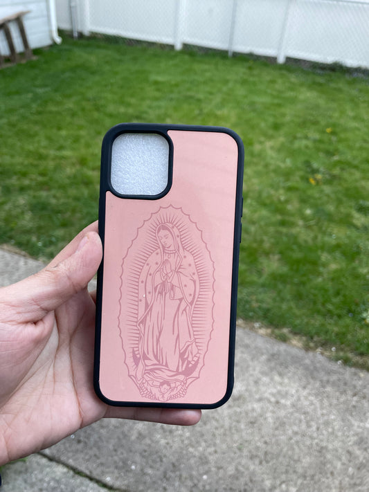 La virgencita de guadalupe phone case